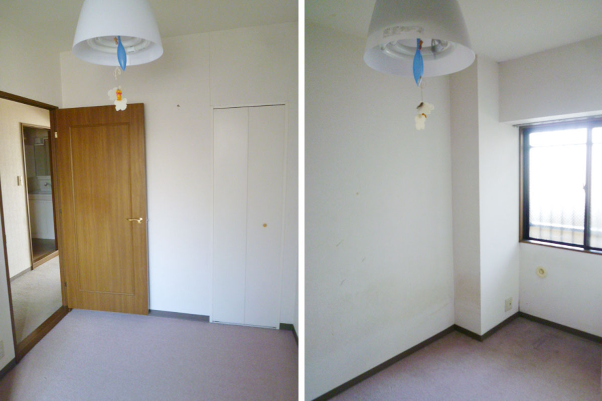 リノベーション事例 施工前 洋室