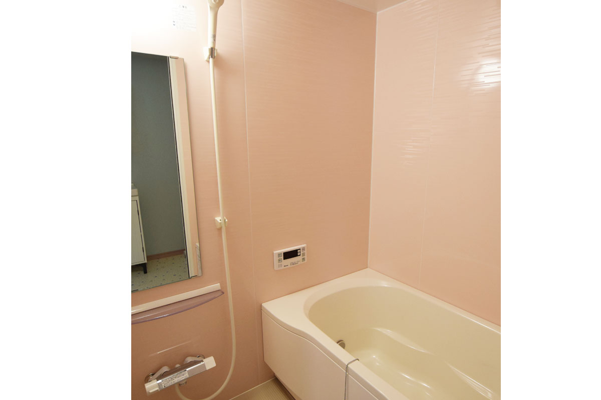 リノベーション事例　施工後　浴室