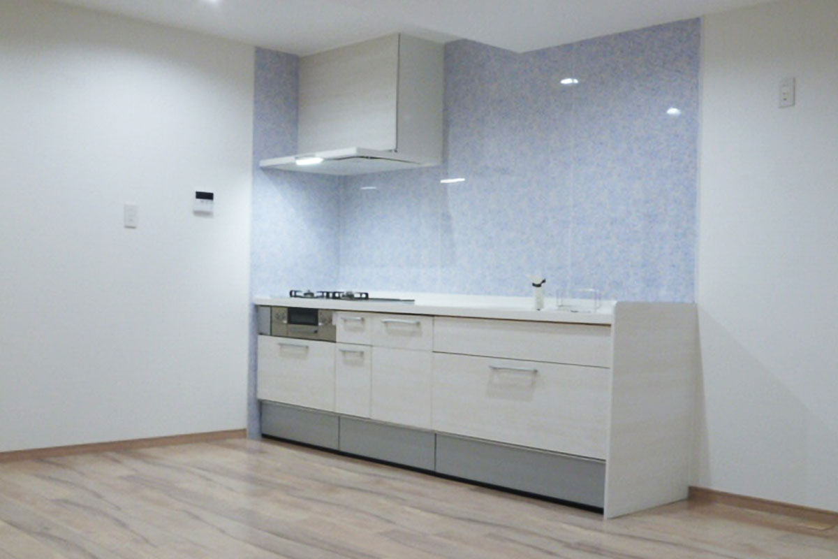 リノベーション事例　施工後　キッチン