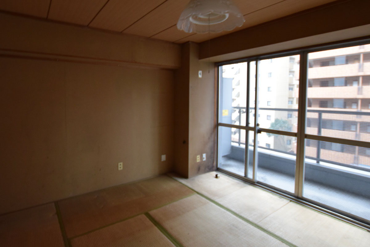 リノベーション事例　施工前　洋室1