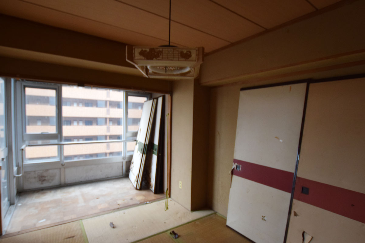 リノベーション事例　施工前　洋室