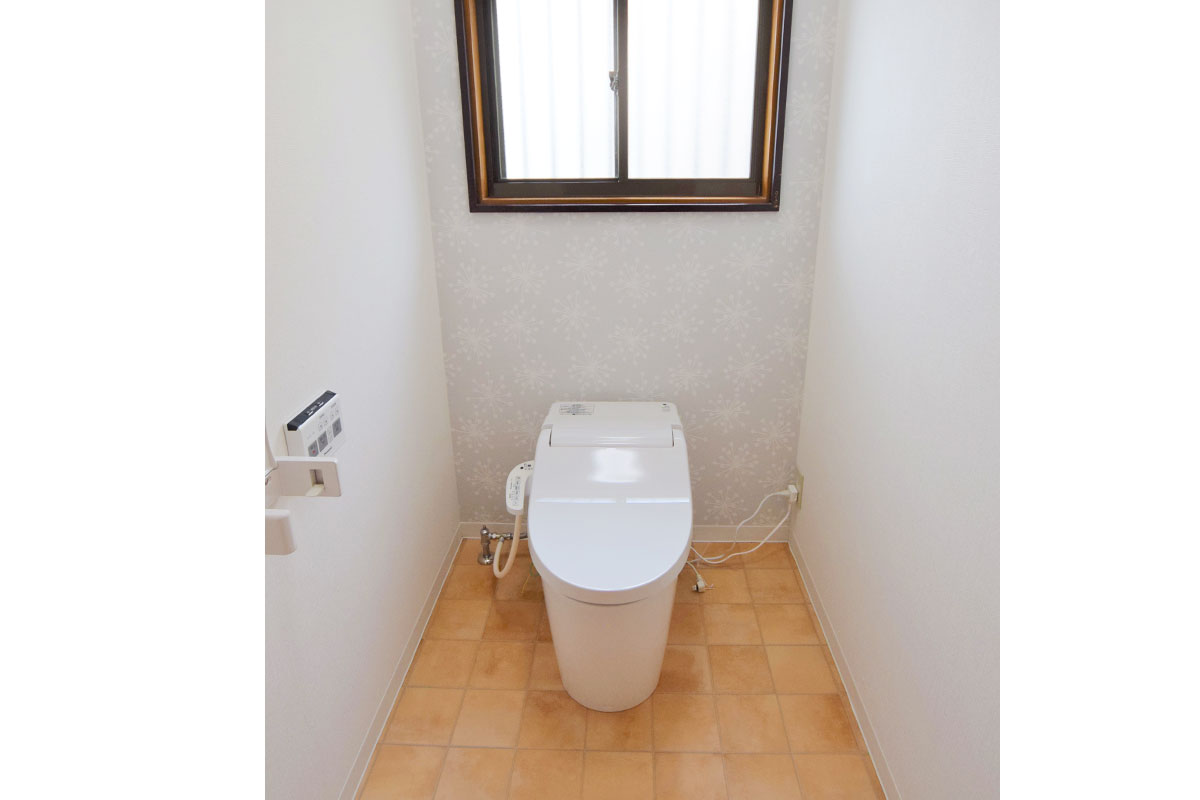 リノベーション事例　施工後　トイレ